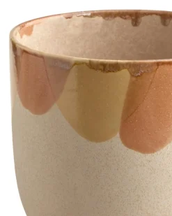 Nougat Planter Orange / Yellow / Cream, 17,5 cm