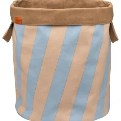 NOVA ARTE Laundry Basket, Orange/Latte