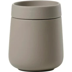 Nova One Jar With Lid, Taupe