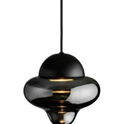 Nutty Pendant, Smoke / Black