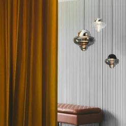 Nutty Pendant, Smoke / Black