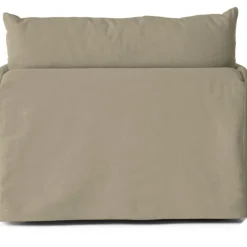 Offset Armchair Removable Upholstery Cotlin, Poppy Seed