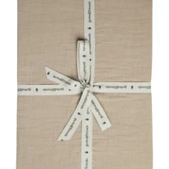 Olive Muslin Fitted Sheet, 140x200 cm