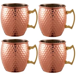 Oliver Goblet 4-pack, Copper