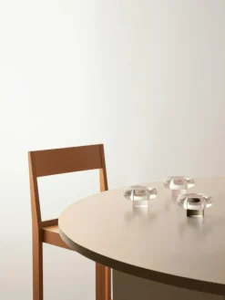 Orion Candle Holder, Clear