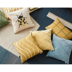 Orissa Cushion Cover 50x50 cm, Masala Yellow