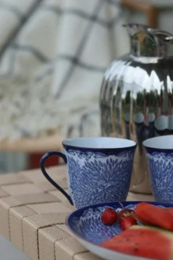 Ostindia Floris Mug 30 cl 2-pack, Blue