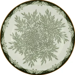 Ostindia Floris Plate 27 cm, Green