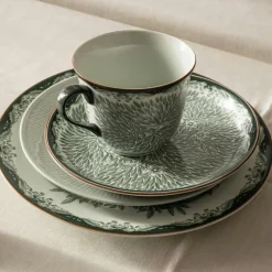 Ostindia Floris Plate 20 cm, Green