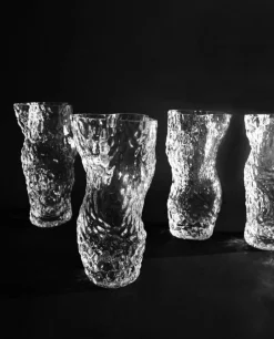 Ostrea Vase 30 cm, Clear