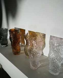 Ostrea Vase 30 cm, Clear