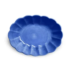 Oyster Bowl 75 cl, Blue