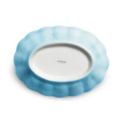 Oyster Bowl 75 cl, Blue