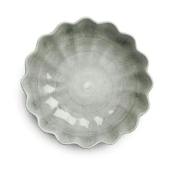 Oyster Bowl 24 cm, White
