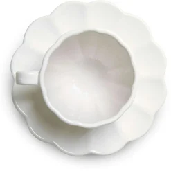Oyster Cup With Saucer 25 cl, Sand