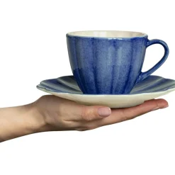 Oyster Cup With Saucer 25 cl, Sand