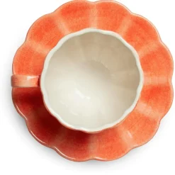 Oyster Cup With Saucer 25 cl, Sand