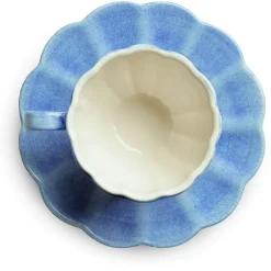 Oyster Cup With Saucer 25 cl, Sand