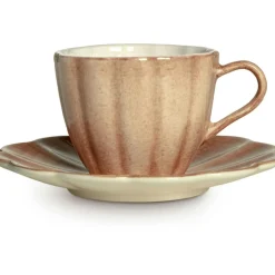 Oyster Cup With Saucer 25 cl, Sand
