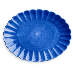 Oyster Dish 35x30 cm, Plum