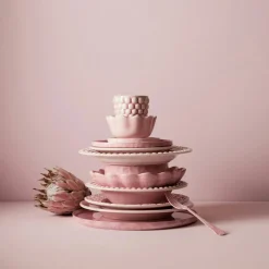 Oyster Plate, Orange, 20 cm