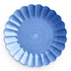 Oyster Plate, Yellow, 28 cm