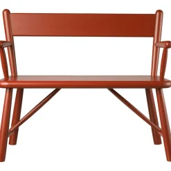 P11 Bench 70 cm, Lacquered Beech / Nature