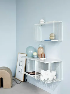 Panton Wire Extended Shelf 18, Black