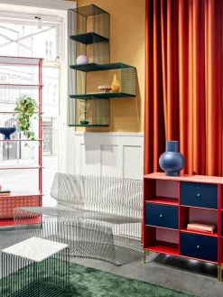 Panton Wire Extended Shelf 34, Chrome