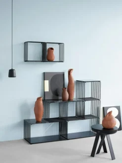 Panton Wire Shelf 18, Black