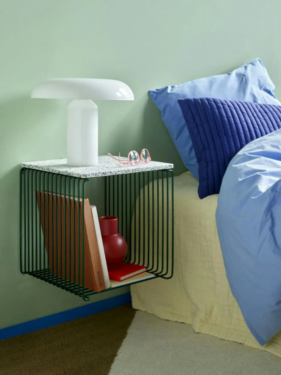 Panton Wire Shelf 34, Chrome