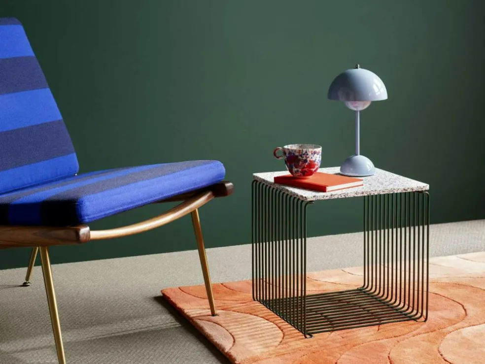 Panton Wire Shelf 34, Chrome