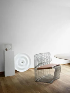 Pantonova Seat Cushion Convex, Black Leather