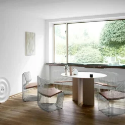 Pantonova Seat Cushion Convex, Black Leather