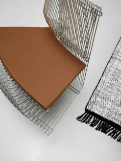 Pantonova Seat Cushion Concave, Black Leather