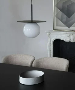 Paris Nights Pendant Black, Ø25 cm