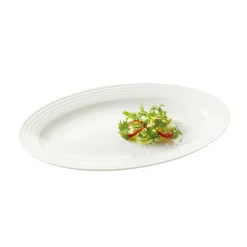 Passion Oval Dish, White