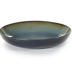 Pasta Plate D23 H4, Smoky Blue/Dark Blue