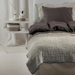 Pauline Bedspread 260x260 cm, Shadow