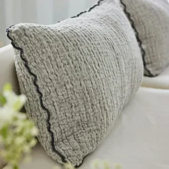 Pauline Cushion Cover 50x70 cm, Shadow