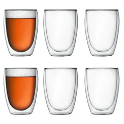 PAVINA Double wall Glass 35 cl, 6-pcs