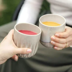 Perlemor Mugs 2-pack, Sand