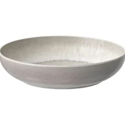 Perlemor Pasta Plate 22 cm, Sand