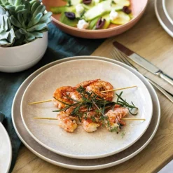 Perlemor Plate 27 cm, Sand