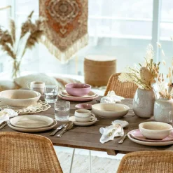 Perlemor Salad Plate 24 cm, Sand