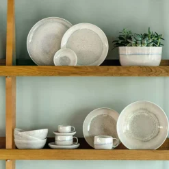 Perlemor Salad Plate 24 cm, Sand