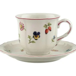 Petite Fleur Coffee Cup With Saucer