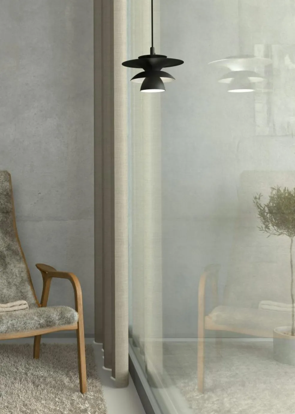 Picasso Pendant 180 mm, Honey