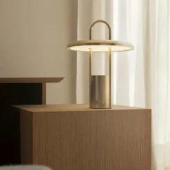 Pier Led Lamp Portable 25 cm, Black