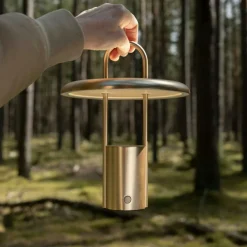 Pier Led Lamp Portable 25 cm, Black